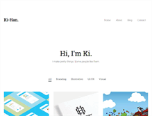 Tablet Screenshot of ki-han.com